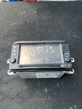 Toyota Auris 2012 Stereo Head Display Sat Nav Control ( 86142090 )