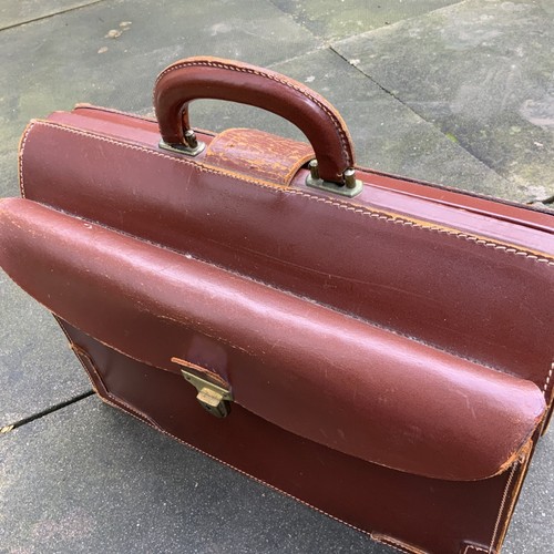 Vintage leather teacher - teacher's, /