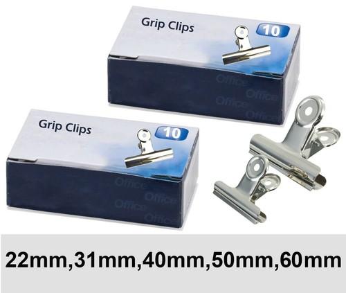 Silver chrome metal grips - silver,