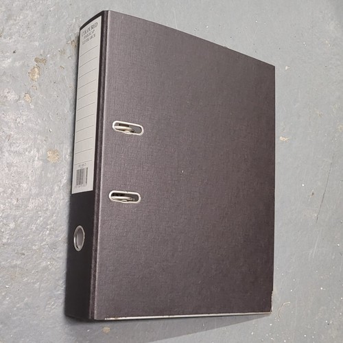 Recycled lever arch files - a4,