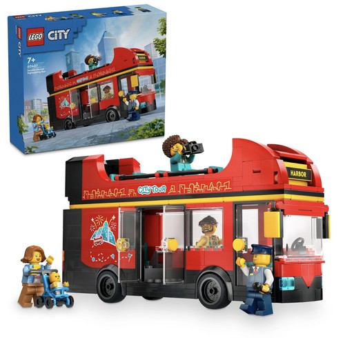 Lego city red double - city, double-decker
