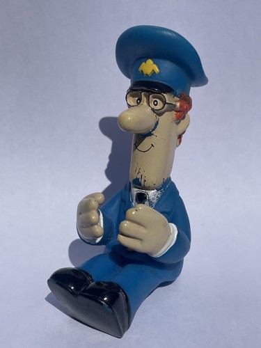 Vintage postman pat sitting - postman,