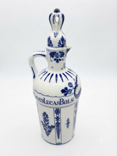 Delft blue windmill - blue,