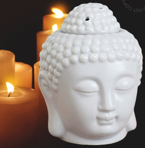 Large buddha head oil - head, burner