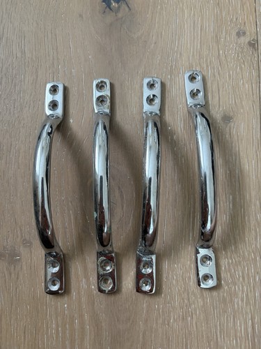 Polished chrome sash pull - 4, x