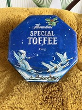VINTAGE Thorntons Special Toffee Tin Hexagonal In Shape Ice Queen