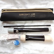 BRESSAN Alto Recorder with Case & Cleaning Tools Used, 24hr Shipping mm3