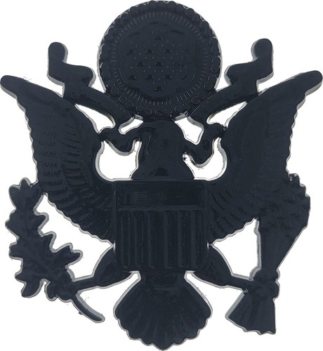 Army officer hat - cap, black