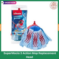 Vileda SuperMocio 3 Action Mop Replacement Head