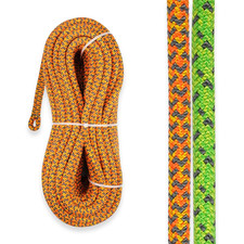 25kN 11.7mm Arborist Rope Tree Care Pruning Trimming Rigging Green Orange