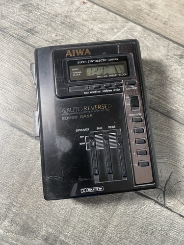Aiwa t60 super bass stereo - aiwa,