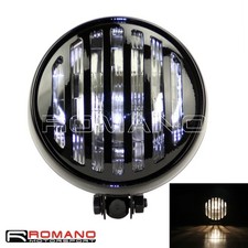 5.75" Retro Motorcycle Black