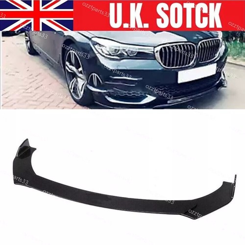 Glossy front splitter spoiler - glossy,