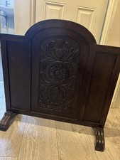 Antique Edwardian Carved Oak