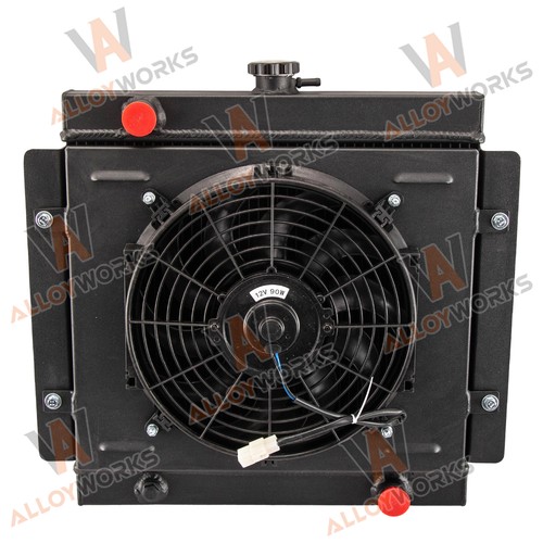 Row radiator shroud fan - 3,