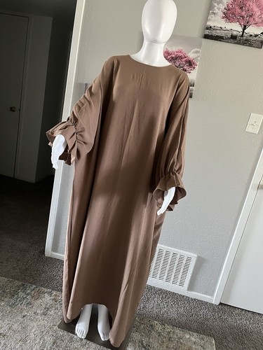 Khaki batwing sleeve - khaki,