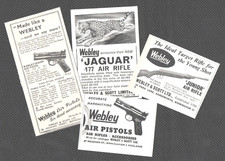 WEBLEY AIR RIFLES & PISTOLS 