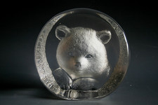 MATS JONASSON PAPERWEIGHT GLASS PAPERWEIGHT