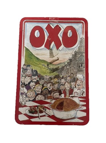 Vintage 1998 oxo cube metal - vintage,
