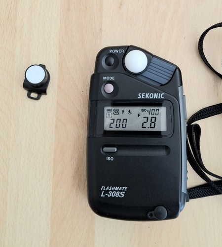 Sekonic 308s flashmate light - sekonic,