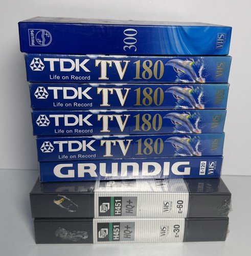 Tdk 180 vhs - x, video