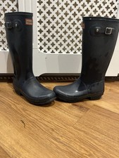 Hunter Wellies Kids Navy Blue