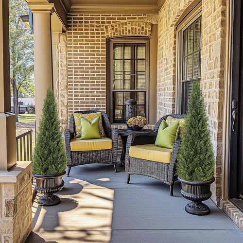 3ft artificial topiary - topiary, cedar