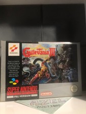 Super Castlevania IV Boxed Complete SNES game