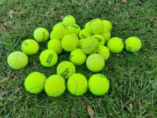30 Used Tennis Balls For