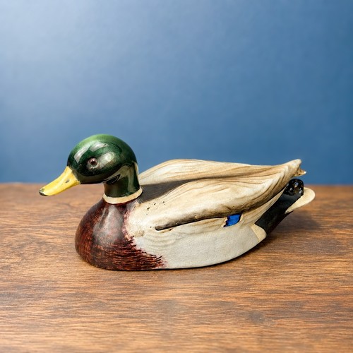 Vintage mallard duck - vintage,