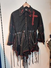 Dead Threads Black Gothic Dress Size XL