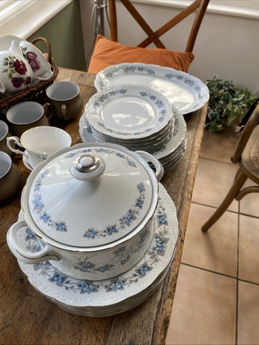 Bavarian part dinner service - dinner,
