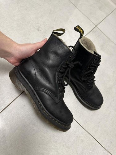 Women martens boots - boots, black