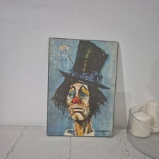 Mid-Century Clown In Hat
