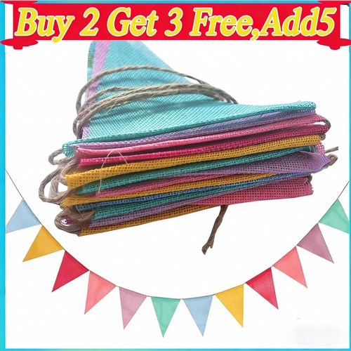 Waterproof triangle flags - triangle,