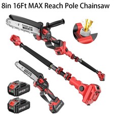 2-IN-1 Cordless Pole Saw &