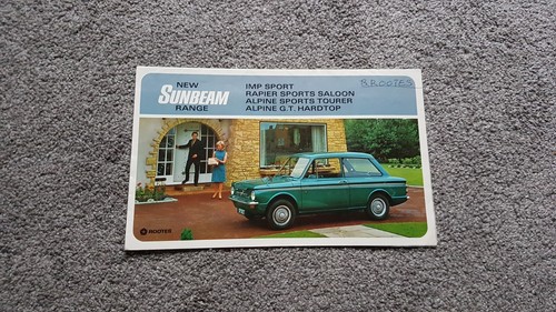 Sunbeam imp rapier alpine - sunbeam,