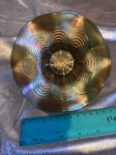 fenton carnival glass Candy Bowl