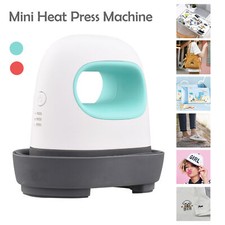 Mini Heat Press Machine Transfer T-Shirt Printing Iron Machine For Office M0W5