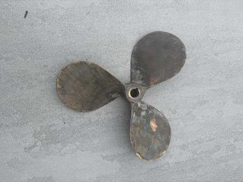 Vintage inboard bronze boat - vintage,