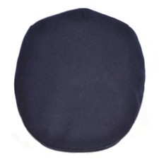 Navy Wool Flat Cap Classic