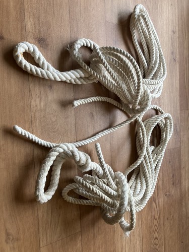 Pair plough lines looped - pair, of