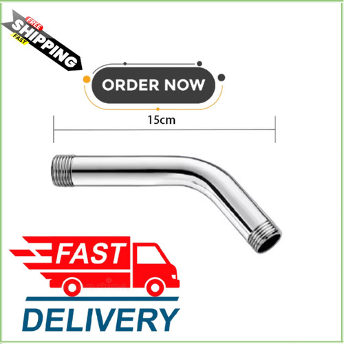 15cm stainless steel shower - steel,