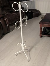 4 Ring Towel Stand White Made