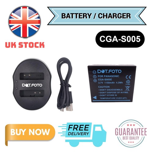 Cga s005 battery charger - battery,