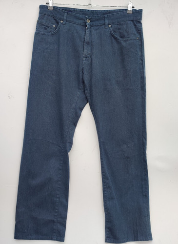 Gant jason navy blue trousers - navy,