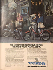 1980 Vespa Moped Scooter PRINT
