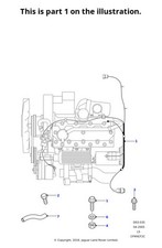 Land Rover Genuine Harness Engine Fits Discovery 2 1998-2004 Classic YSB108710