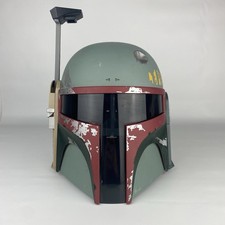 2009 Hasbro Star Wars Boba Fett  Helmet w/ Range Finder Working Tested