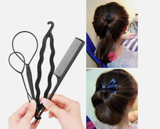 4Pcs Topsy Tail Hair Tool